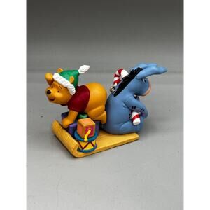 Disney Winnie the Pooh & Eeyore on Sled Ornament
